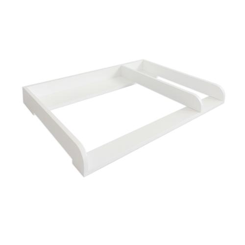 Puckdaddy GmbH Puckdaddy XXL Wickelaufsatz Kimi 108x11x80cm Wickelauflage Holz Wei fr IKEA Hemnes Kommoden