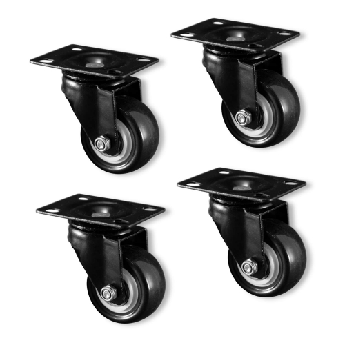 Nirox N1034 M�belrollen 4er Set - Set: 4x Lenkrolle