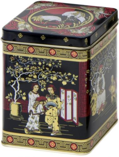 Teepalast Black Jap viereckige Teedose - Gr��e: 200 g