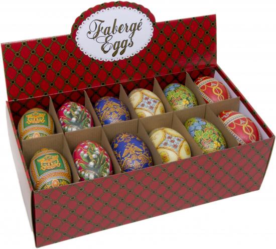 The Box Imperial-Eier 6fach sortiert - 24 Stk. Box