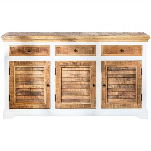 uniqueroom Sideboard Vintage Bianco 160cm Mango
